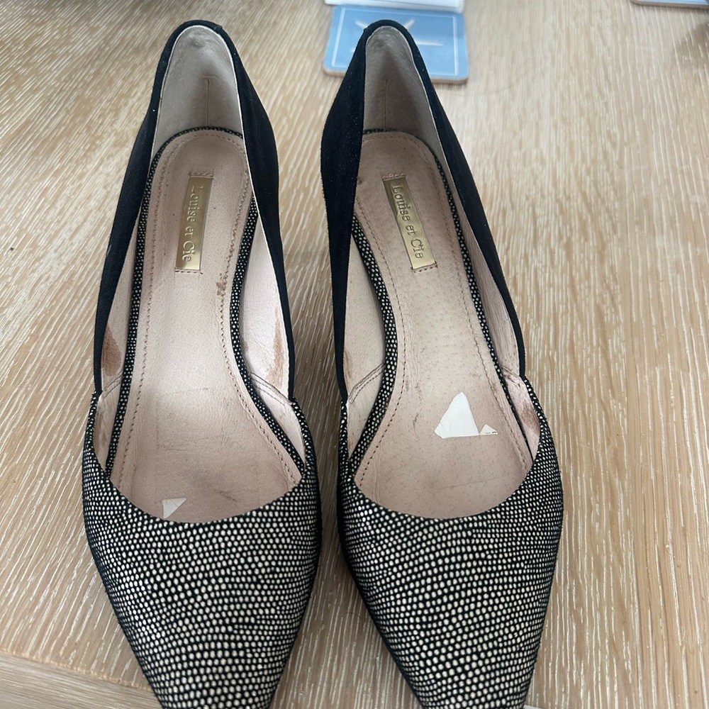 Louise et cie suede pumps